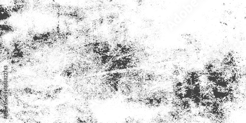 Wallpaper Mural Monochrome texture composed of irregular graphic elements. Black and White Texture. Abstract monochrome grunge for text design. Vector Illustration. Black isolated on white. Torontodigital.ca