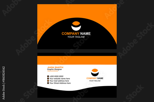 Creative and elegant business card template