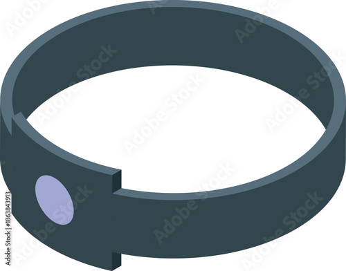 Fitness tracker bracelet helping monitor heart rate and activity levels during exercise