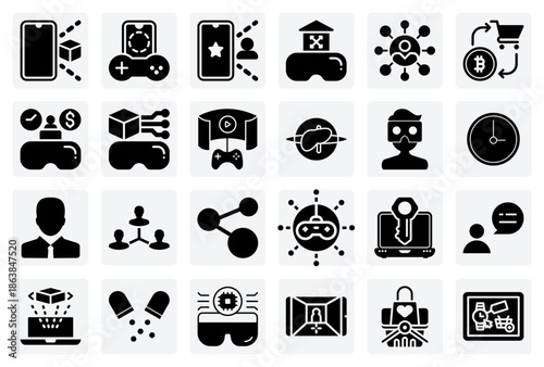 Ar And Vr Transforming Key Sectors – Gaming, Healthcare, And E-Commerce For Illustrating Technological Advancements And Future Trends.