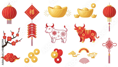 Chinese New Year Elements and Symbols 19.