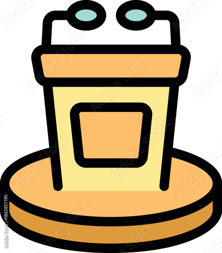 Podium with microphones inviting speakers to share insights and engage audience