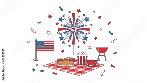 Illustration of a blue spinning top toy in motion with shadow.