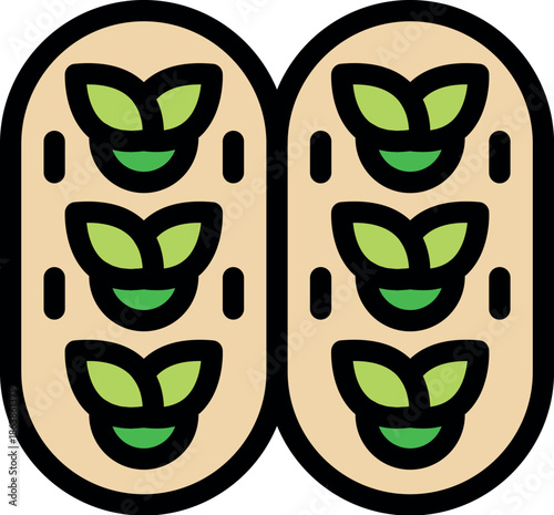 Seedling trays provide ideal conditions for starting plants, ensuring healthy growth and efficient transplantation for sustainable agriculture practices