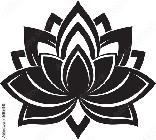 Elegant Floral Mandala Art