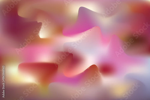 Soft abstract background featuring flowing organic shapes with blended pink, rose, peach, and warm golden tones, creating a dreamy, elegant, and modern atmosphere.