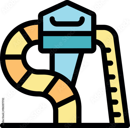 Playground slide with ladder offers exciting playtime experience for kids, promoting physical activity and joy