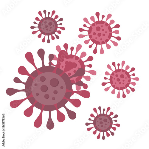 Pink Gonorrhea Bacteria