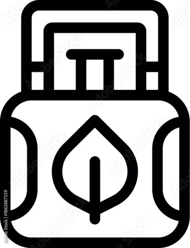 Eco friendly fuel canister designed for storing and transporting sustainable energy sources, symbolizing commitment to environmental preservation