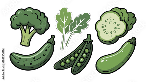 Garden Fresh Bounty: An illustration of various fresh vegetables, showcasing nature's vibrant hues and wholesome goodness.