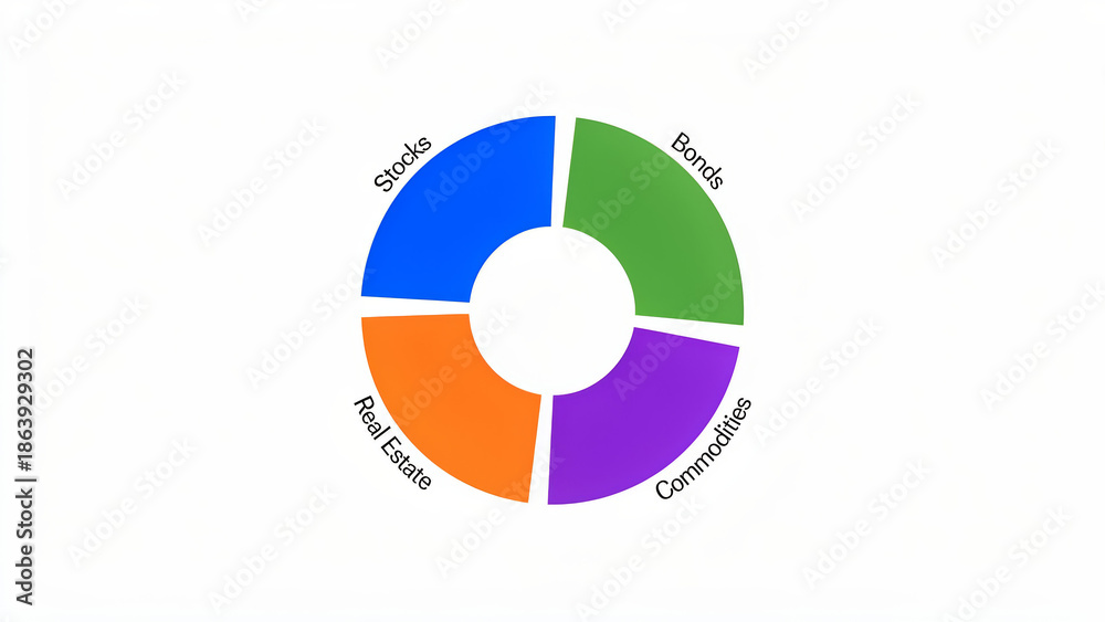 Obraz premium Mutual Funds Portfolio Diversification