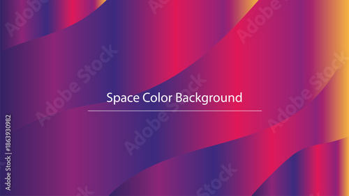 Space Color Gradint Background Design
