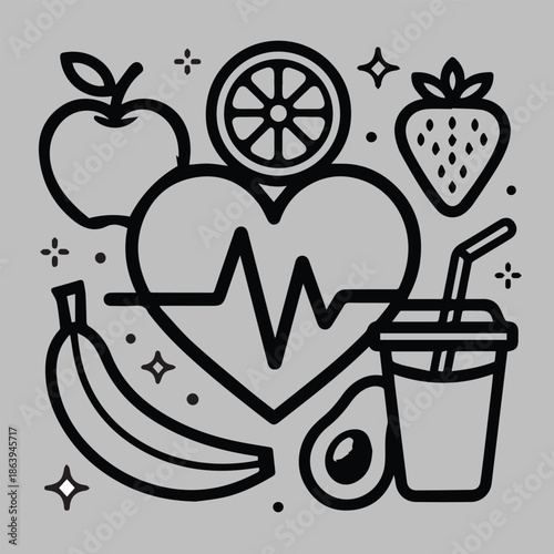 heart with a heart