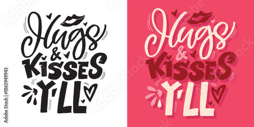 Valentine's Day core. Hand drawn doodle lettering quote about Love. Lettering for t-shirt design, mug print, bag print, clothes fashion. 100% hand drawn vector image.