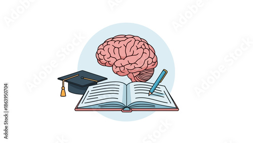 Learning and education with brain and book