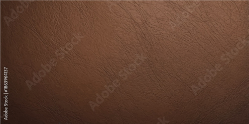 Dark vintage brown leather texture featuring a natural macro pattern on a rough grunge material surface for a luxury fashion backdrop or textile wallpaper design