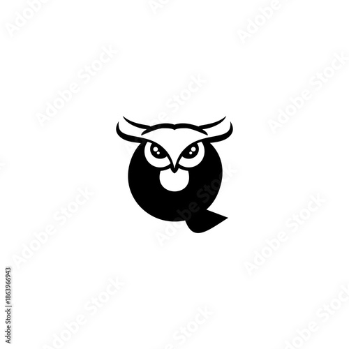 Minimal Owl head blending wit...