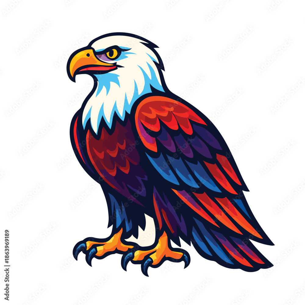 Fototapeta premium Bald Eagle – Majestic American National Bird