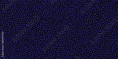 Turing reaction diffusion monochrome seamless pattern with chaotic motion . Natural seamless line pattern. Reaction-diffusion or truing pattern formation. abstract truing organic	
