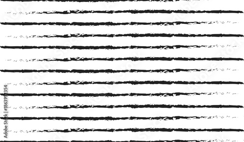Vector seamless pattern  with brush horizontal lines. Striped Grunge Background stock illustration. Abstract monochrome background pattern of noise and grain. Striped background ink brush pattern.

