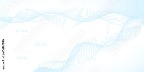 banner background, blue gradations, minimalit ,wavy effect style, eps 10