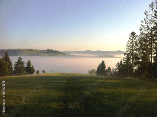 a road to clouds