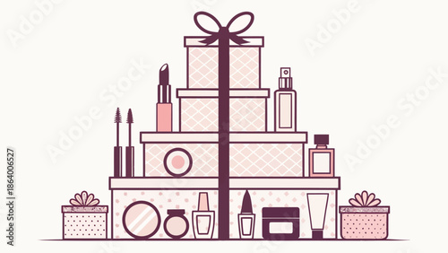 Luxurious beauty products and gifts for pampering and self-care