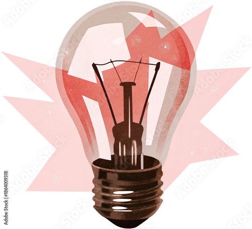 light bulb illustration, commercial use