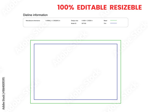 100 ml pump Bottle dieline template box dieline die lines packaging custom dieline  box cardboard box dieline pizza box dieline printable product packaging layout,