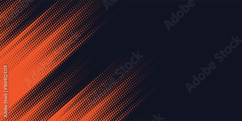 Dotted halftone gradient texture. Vanishing polka dot background. Repeating dots gradation pattern background. Black fading comic pop art overlay backdrop. Raster effect wallpaper. Vector halftone