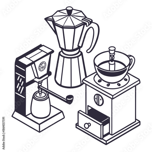 Coffee brewing equipment