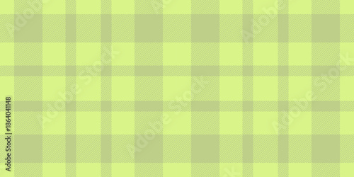 Serene textile tartan pattern, stripe fabric vector plaid. Faded check seamless background texture in lime color.
