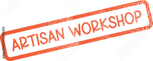 Versatile Artisan Workshop Stamp for Practical Skill Learning and Creative Sessions