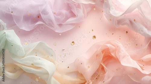 Pastel satin background