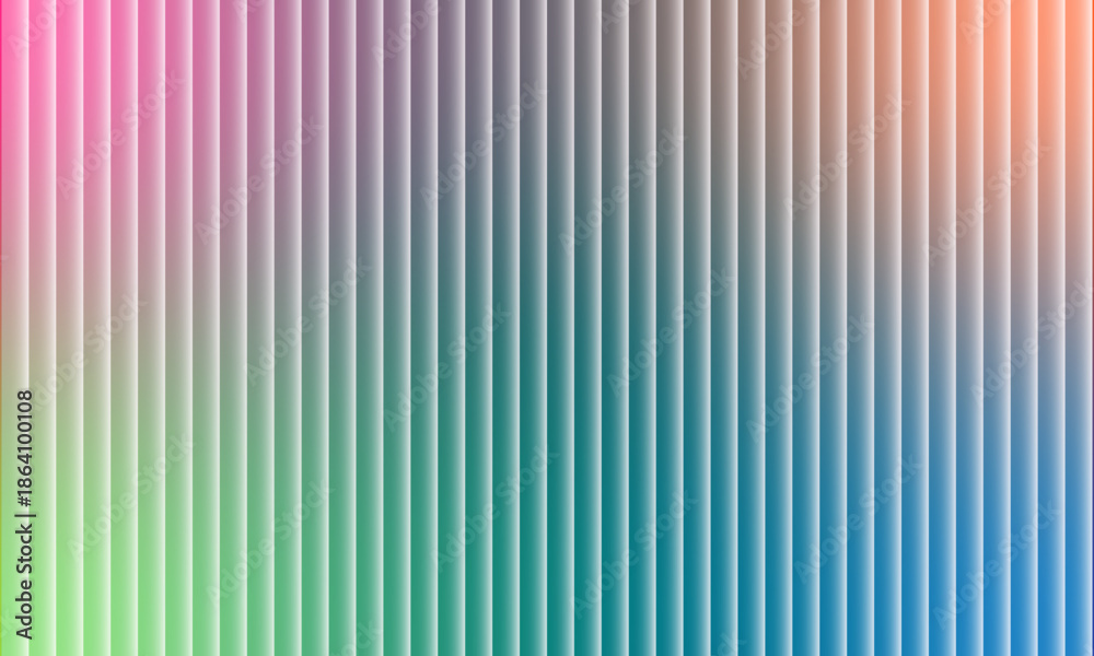 Obraz premium Vertical gradient stripes transitioning from red to blue with a white center vertical stripes pink Colorful abstract gradient background with vertical stripes