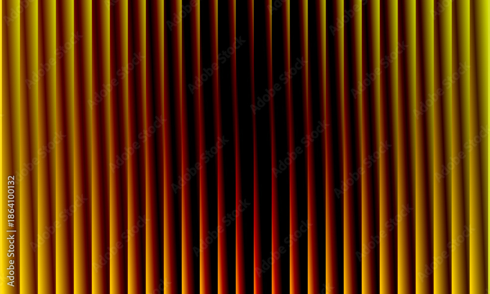 Fototapeta premium neon vertical background with yellow stripes