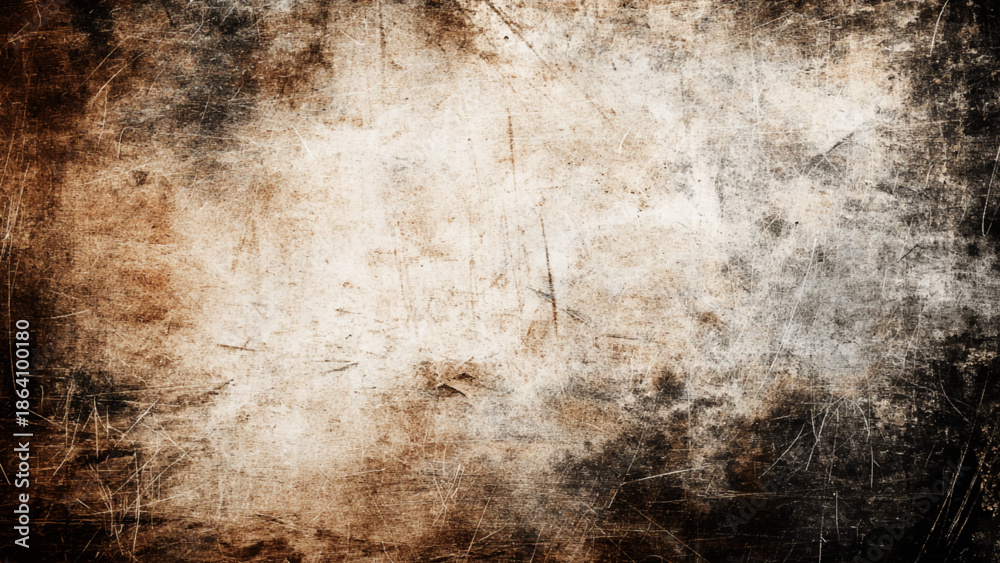 Fototapeta premium Grungy textured surface with scratches and marks