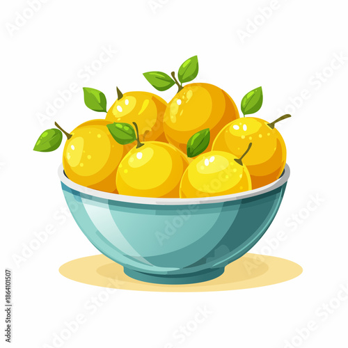 lemons in bowl yellow citrus fruits Nyepi Day.