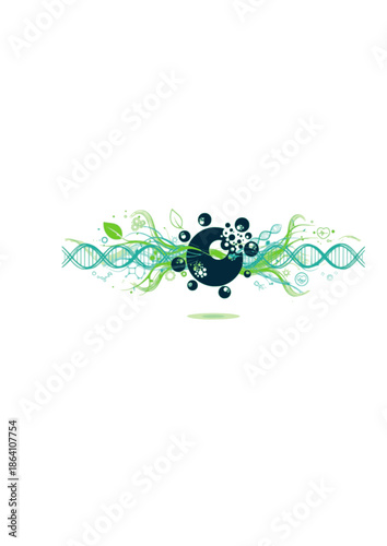 Senolytic Therapy Silhouette for Cellular Repair and Anti Aging Science Longevity Medicine and Regenerative Health Concept Vector Illustration