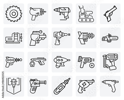 Heavy-Duty Construction And Fabrication Tools – Sand Blaster, Vise, And Power Saws For Professional Building Sites.