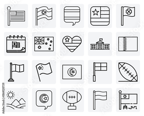 Symbols Of Global Powers And Diverse Nations For Business Presentations And Geopolitical Infographics