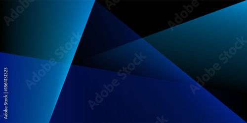 Modern black dark blue white abstract background. Minimal. Color gradient. Geometric shape. Lines stripe triangle angle 3d shadow. Design. Futuristic. Metal metallic effect.Light shine.Luxury premium.