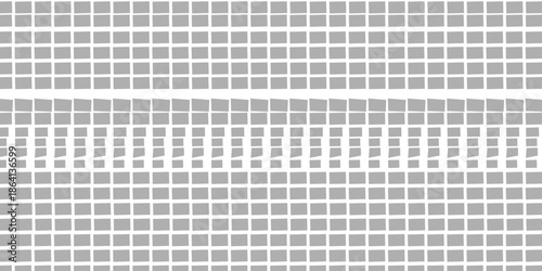 Black square pattern abstract on white background. Squares half tone pattern background. grunge halftone vector print background, Vector abstract gradient halftone dots background Pop art template .