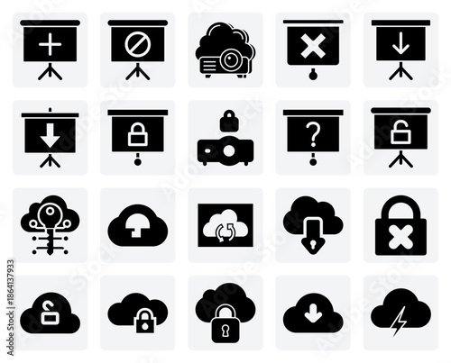 System Status Indicators For Presentation Hardware – Pending, Unknown, And Secure States For Projector Management Software