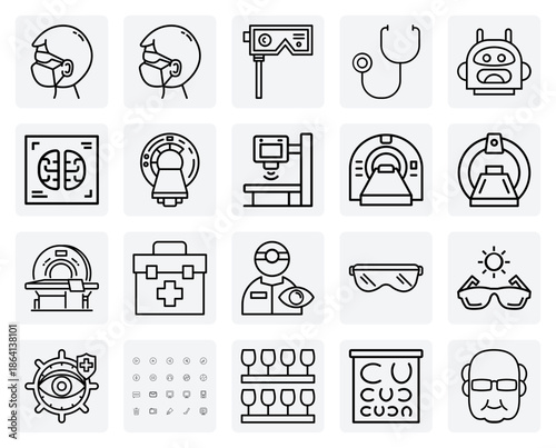 General And Specialist Medical Care – Doctor Visits, Eye Exams, Injections, And Diagnostic Procedures For Health Awareness Projects