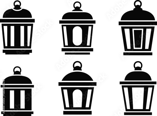 Vintage Silhouette Lanterns for Elegant Home Decor