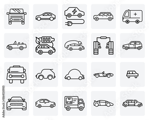Comprehensive Automotive Model Lineup – Showcasing A Variety Of Car Types Like Hypercars, Convertibles, And Compacts