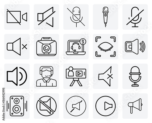 Broadcasting And Presentation Hardware – Video Cameras, Microphones, And Speaker Controls For Live And Recorded Events.