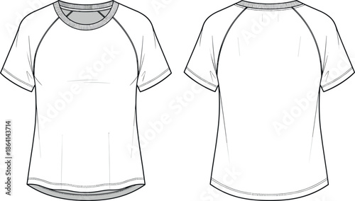 Elegant Woman in Blue Dress Walking with Umbrella in Rainy City Park Autumn Landscape Flat Vector Illustration for Seasonal Design