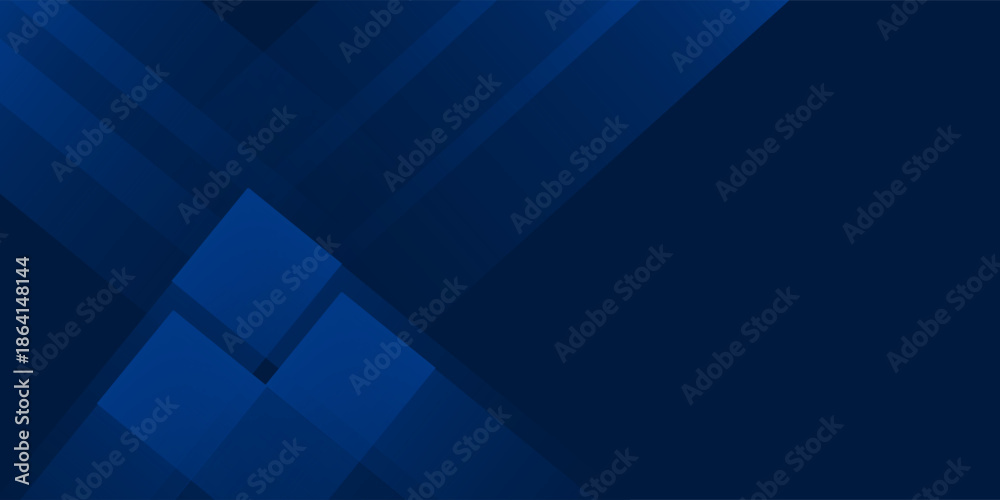Obraz premium Blue abstract on dark background simple